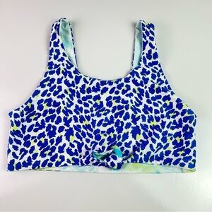 Treasure and Bond Girls Swim Top Reversible Sz 16